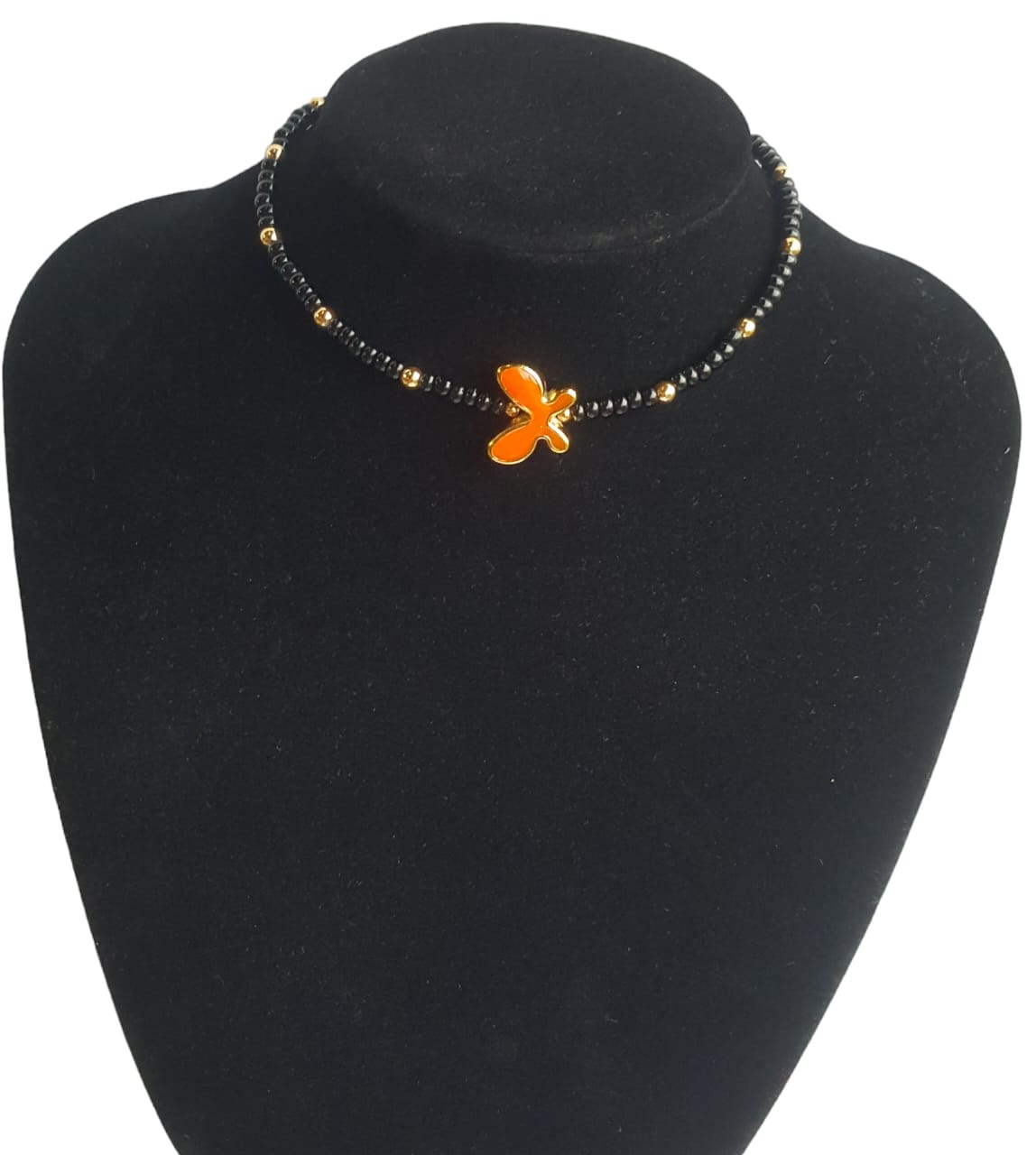 Beautiful chick butterfly choker necklace